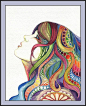 zentangle hair