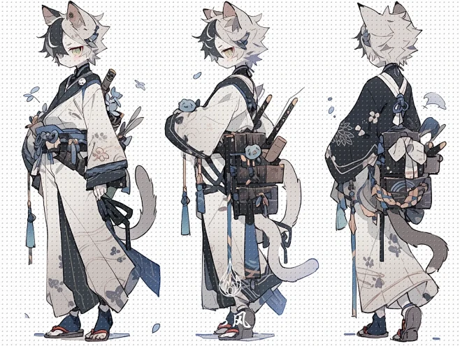 三视图 -- 猫 （2）