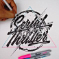 Hand-lettering designs by Juantastico