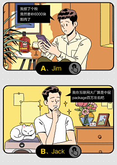 林中鹿～～采集到漫画长图