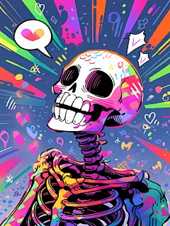彩绘插图｜恋爱日记｜深入骨髓