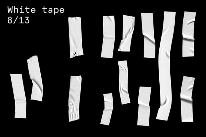 Tape Adhesive 炫酷褶皱胶带...