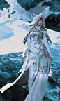 Snow Princess | Eorzea Collection : by <b>Lumielle De'aura</b> from «Exodus». Check it out on Eorzea Collection!