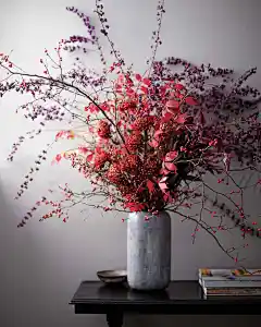 Fall Flower Arrangements : With the bounty of fall foliage and the colors of autumn, you can put together beautiful, colorful arrangements you can't make any other time of year. Perfect for a Thanksgiving centerpiece or just because, we love these autumna