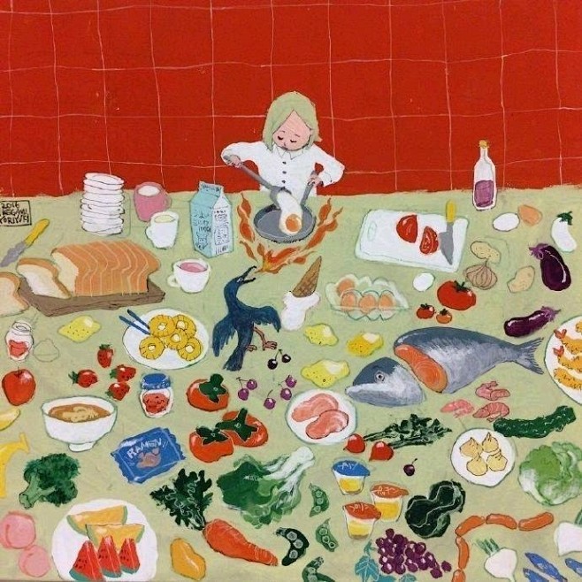 日本插画家 Yoriyuki Ikega...