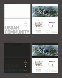 设计渣、采集到地产-折页 楼书