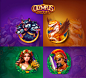game elements Game Art game design  Icon Game Assets game props concept art 2D art 2d game mobile
