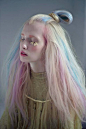 Soft pastel hair.: 