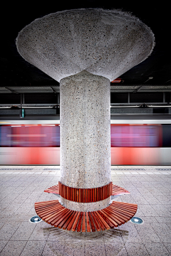 地铁车站设计UCD采集到荷兰 阿姆斯特丹Oostlijn（东线）地铁站