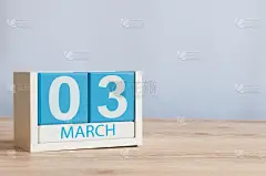 留白,月,桌子,日历,春天,3天,木制,背景聚焦,空的,行军
