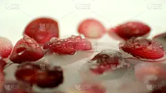石榴,水果,石榴汁,石榴籽,红宝石,概念和主题,水,艺术,水平画幅,无人
