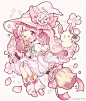 浮绘超话 可爱的二次元少女 | ins：mokarooru ​​​​