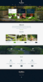 Template 49131 - Landscape Design Responsive Website Template