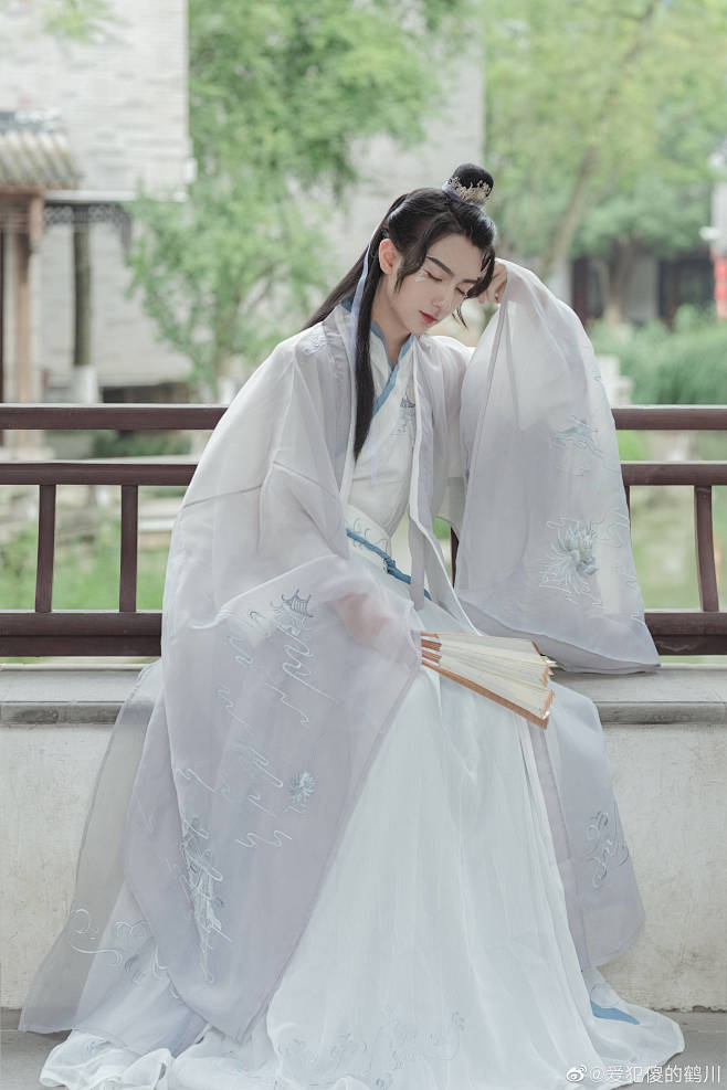 汉服模特鹤川