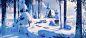 Winter Wonderland - A Stylised Illustration Tutorial