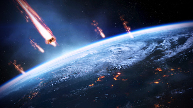 震撼 地球 桌面壁纸 星际 背景图片 太...