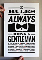 Always be a gentleman
