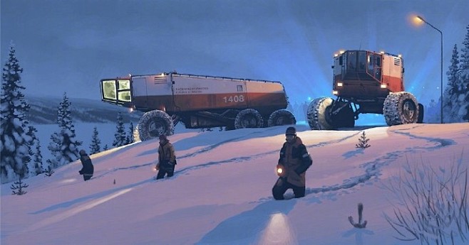 瑞典概念艺术家 Simon Stålen...