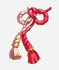 卡通日本绳结插画图片大小2000x2354px 图片尺寸891.