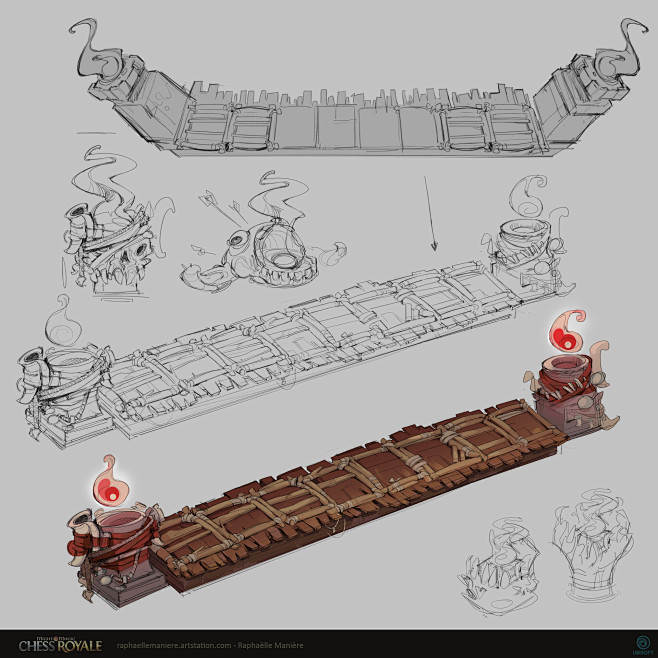 might-magic-chess-royale-stronghold-board-concept-art-rapha-lle