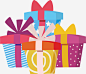 彩色礼物堆矢量图高清素材 圣诞礼物 圣诞节 彩色礼盒 矢量png 礼物堆 礼盒 矢量图 免抠png 设计图片 免费下载