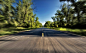 General 2559x1571 photography nature trees landscape road summer