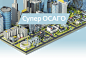 C4D城市建筑