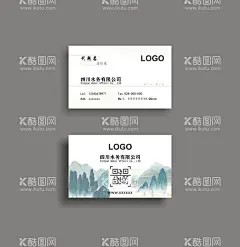中式风格名片设计  - 源文件下载【酷图网】中式名片,简约名片,中式简约名片,中国风名片,设计,广告设计