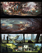 Environment Art Dump, Hue Teo : Here are some environments from my mentorships, demmos for classes and some personal stuff as well