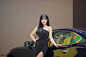 有点肉才性感！韩国美女模特崔星河车展现场美照