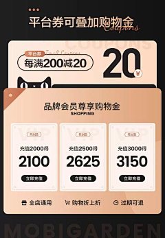 桂月有柒采集到优惠券