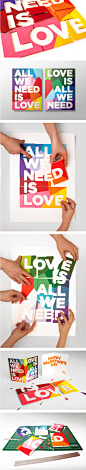 ALL WE NEED IS LOVE on Behance