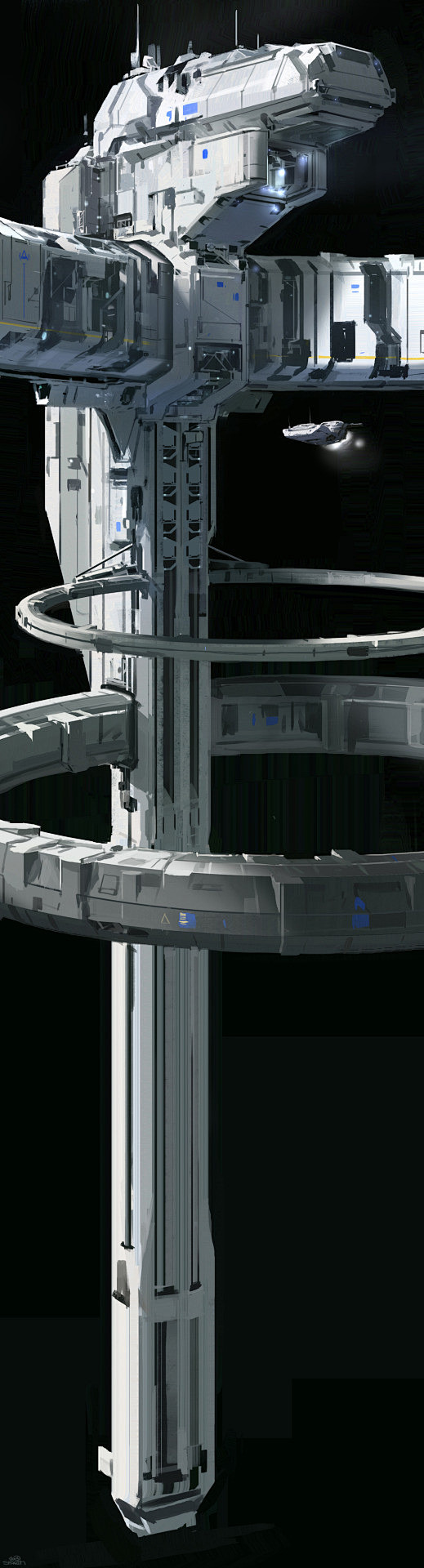 Halo 5 space station...