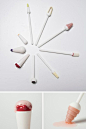 Taste Tools Designed by Louise Knoppert; to stimulate eating sensation... wierd but insane cool