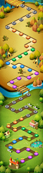 Puzzle Pet / Stage Icon, Sung Yul Lee : 2014. Puzzle Pet 
Stage icon graphic on the road map
ⓒ Netmarble.