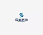LOGO-深丰科技-字母构成-渐变logo-立体logo