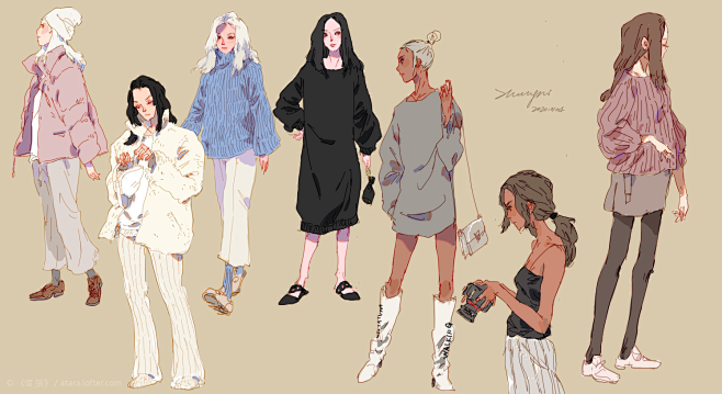 动画概念设计师,插画师张惜zhangxi (4)