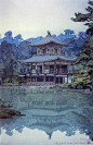 日本近现代版画巨匠吉田博（Hiroshi Yoshida）作品