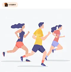 跑步健身男女矢量插画体育锻炼马拉松  - 源文件下载【酷图网】跑步,健身,跑步男人,跑步女人,跑步男女,跑步插画,体育锻炼,锻炼健身,马拉松,跑步健身,跑步男插画,跑步女插画