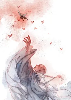 《妖物Ⅱ》，挑了些还能看的插图发一发~~ #手绘作品#（作者：@古戈力 ） ​ ​​​​