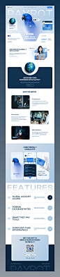 PAYROT - Website UI/UX design, Landing page, ui ux :: Behance