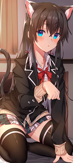 攸L然采集到二次元女