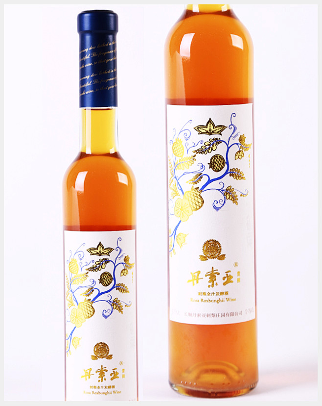 丹索亚刺梨酒干酒青田375ml瓶8vol金黄果刺梨商城金黄果刺梨商城