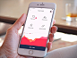 Medical app UI design