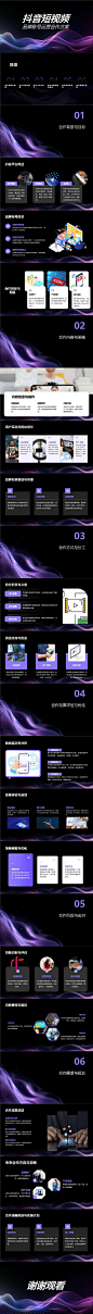 抖音短视频品牌账号运营合作方案PPT