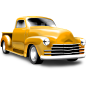 黄色汽车#png图标#