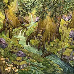 美国插画家Nicole Gustafsson的魔幻世界 - 插画艺术 - CNU视觉联盟