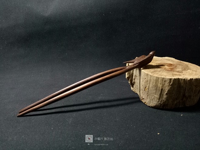 随型发簪，原木木簪，独一无二