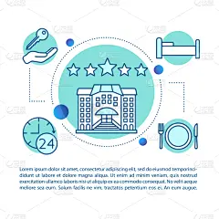绘画插图,概念,酒店,直的,背景分离,传单,灵感,文章,细的,汽车旅馆