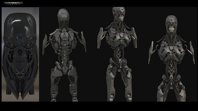 Terminator: Dark Fate, cki vang : Terminator: Dark Fate Concept Art for ...